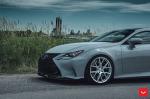 Lexus RC350 F-Sport on Vossen Wheels (VFS6) 2017 года